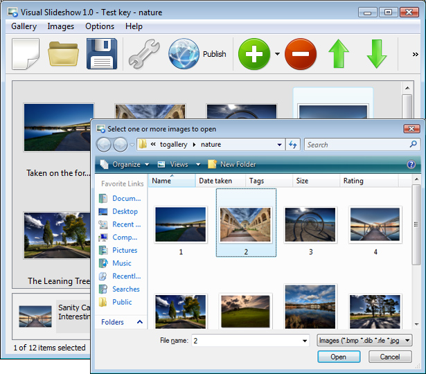 Add Images To Gallery : Free As3 Flash Templates