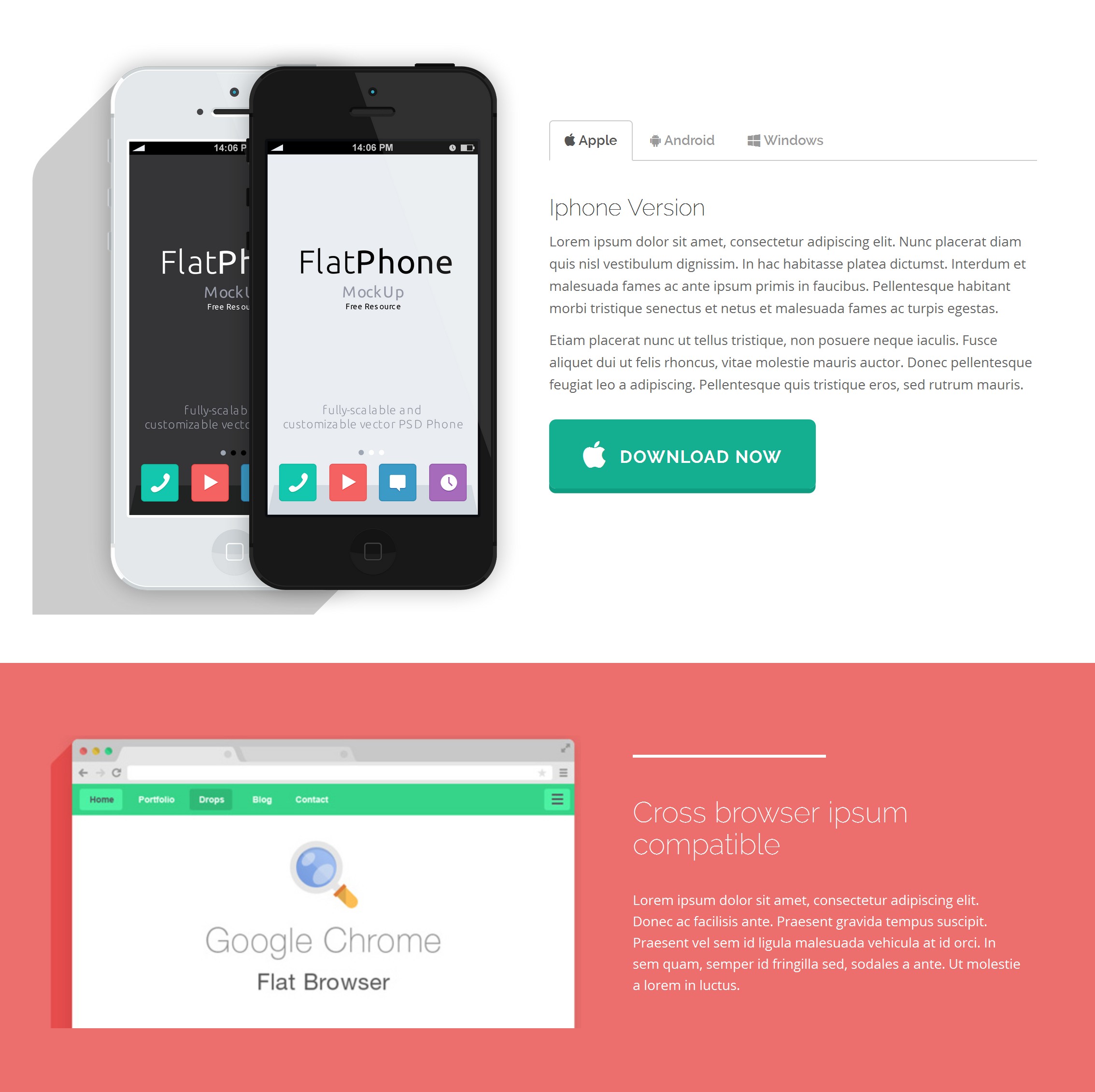 HTML5 Bootstrap Basic Theme