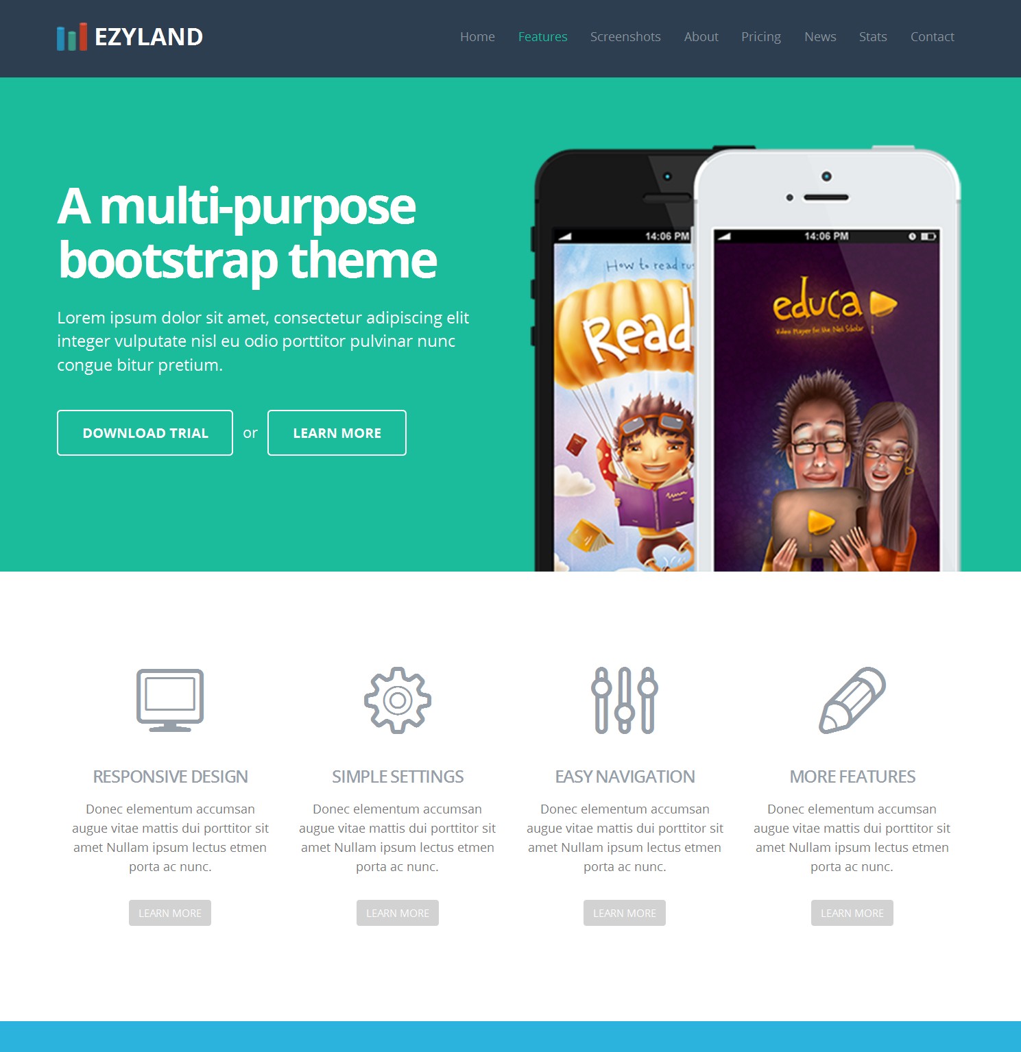 Free Download Bootstrap Website Theme