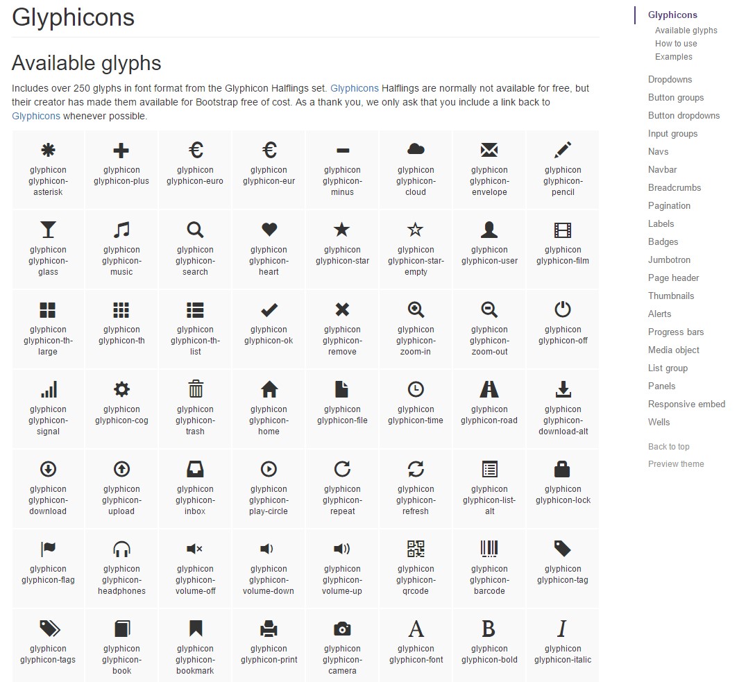 Bootstrap Icons  main  documents