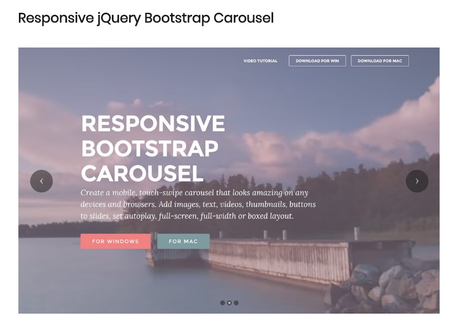  Carousel Slider In Bootstrap 